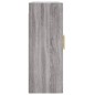 Wandschränke 2 Stk. Grau Sonoma Holzwerkstoff Wandschränke 2 Stk. Grau Sonoma Holzwerkstoff