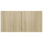 vidaXL TV-Hängeschränke 3 Stk. Sonoma-Eiche 60x30x30 cm vidaXL TV-Hängeschränke 3 Stk. Sonoma-Eiche 60x30x30 cm