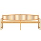 vidaXL Gartenbank 228x59,5x90 cm Massivholz Teak vidaXL Gartenbank 228x59,5x90 cm Massivholz Teak