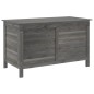 vidaXL Gartentruhe Anthrazit 99x49,5x58,5 cm Massivholz Tanne vidaXL Gartentruhe Anthrazit 99x49,5x58,5 cm Massivholz Tanne