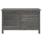 vidaXL Gartentruhe Anthrazit 99x49,5x58,5 cm Massivholz Tanne vidaXL Gartentruhe Anthrazit 99x49,5x58,5 cm Massivholz Tanne
