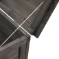 vidaXL Gartentruhe Anthrazit 99x49,5x58,5 cm Massivholz Tanne vidaXL Gartentruhe Anthrazit 99x49,5x58,5 cm Massivholz Tanne