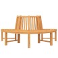 vidaXL Baumbank Halbrund Ø201 cm Massivholz Teak vidaXL Baumbank Halbrund Ø201 cm Massivholz Teak