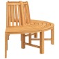 vidaXL Baumbank Halbrund Ø201 cm Massivholz Teak vidaXL Baumbank Halbrund Ø201 cm Massivholz Teak