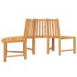 vidaXL Baumbank Halbrund Ø201 cm Massivholz Teak vidaXL Baumbank Halbrund Ø201 cm Massivholz Teak