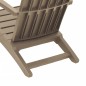 vidaXL Adirondack-Gartenstühle 2 Stk. Hellbraun Polypropylen vidaXL Adirondack-Gartenstühle 2 Stk. Hellbraun Polypropylen