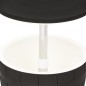 vidaXL 3-in-1 Tisch mit Eiskühler Schwarz Polypropylen vidaXL 3-in-1 Tisch mit Eiskühler Schwarz Polypropylen