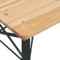vidaXL 3-tlg. Biertisch-Set Klappbar Massivholz Tanne vidaXL 3-tlg. Biertisch-Set Klappbar Massivholz Tanne