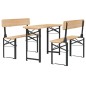 vidaXL 3-tlg. Biertisch-Set Klappbar Massivholz Tanne vidaXL 3-tlg. Biertisch-Set Klappbar Massivholz Tanne