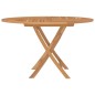 vidaXL Gartentisch Klappbar Ø 120x75 cm Massivholz Teak vidaXL Gartentisch Klappbar Ø 120x75 cm Massivholz Teak