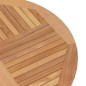 vidaXL Gartentisch Klappbar Ø 120x75 cm Massivholz Teak vidaXL Gartentisch Klappbar Ø 120x75 cm Massivholz Teak
