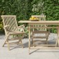 vidaXL Gartenstühle 2 Stk. Klappbar Grau 56x61x89 cm Massivholz Teak vidaXL Gartenstühle 2 Stk. Klappbar Grau 56x61x89 cm Massivholz Teak