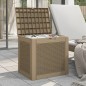 vidaXL Gartenbox Hellbraun 55,5x43x53 cm Polypropylen vidaXL Gartenbox Hellbraun 55,5x43x53 cm Polypropylen