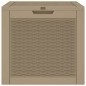 vidaXL Gartenbox Hellbraun 55,5x43x53 cm Polypropylen vidaXL Gartenbox Hellbraun 55,5x43x53 cm Polypropylen