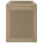vidaXL Gartenbox Hellbraun 55,5x43x53 cm Polypropylen vidaXL Gartenbox Hellbraun 55,5x43x53 cm Polypropylen
