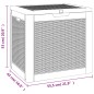 vidaXL Gartenbox Hellbraun 55,5x43x53 cm Polypropylen vidaXL Gartenbox Hellbraun 55,5x43x53 cm Polypropylen