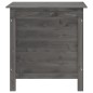 vidaXL Gartentruhe Anthrazit 50x49x56,5 cm Massivholz Tanne vidaXL Gartentruhe Anthrazit 50x49x56,5 cm Massivholz Tanne