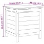 vidaXL Gartentruhe Anthrazit 50x49x56,5 cm Massivholz Tanne vidaXL Gartentruhe Anthrazit 50x49x56,5 cm Massivholz Tanne