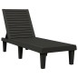 vidaXL Sonnenliegen 2 Stk. Schwarz 155x58x83 cm Polypropylen vidaXL Sonnenliegen 2 Stk. Schwarz 155x58x83 cm Polypropylen
