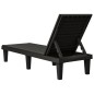vidaXL Sonnenliegen 2 Stk. Schwarz 155x58x83 cm Polypropylen vidaXL Sonnenliegen 2 Stk. Schwarz 155x58x83 cm Polypropylen