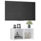 vidaXL TV-Schrank Hochglanz-Weiß 72x35x36,5 cm Holzwerkstoff vidaXL TV-Schrank Hochglanz-Weiß 72x35x36,5 cm Holzwerkstoff