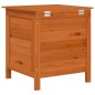 vidaXL Gartentruhe Braun 50x49x56,5 cm Massivholz Tanne vidaXL Gartentruhe Braun 50x49x56,5 cm Massivholz Tanne