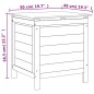 vidaXL Gartentruhe Braun 50x49x56,5 cm Massivholz Tanne vidaXL Gartentruhe Braun 50x49x56,5 cm Massivholz Tanne