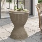 vidaXL 3-in-1 Tisch mit Eiskühler Hellbraun Polypropylen vidaXL 3-in-1 Tisch mit Eiskühler Hellbraun Polypropylen