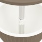 vidaXL 3-in-1 Tisch mit Eiskühler Hellbraun Polypropylen vidaXL 3-in-1 Tisch mit Eiskühler Hellbraun Polypropylen