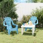 vidaXL Kinder-Gartenstühle 2 Stk. Blau 37x34x44 cm PP Holzoptik vidaXL Kinder-Gartenstühle 2 Stk. Blau 37x34x44 cm PP Holzoptik