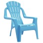 vidaXL Kinder-Gartenstühle 2 Stk. Blau 37x34x44 cm PP Holzoptik vidaXL Kinder-Gartenstühle 2 Stk. Blau 37x34x44 cm PP Holzoptik