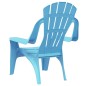 vidaXL Kinder-Gartenstühle 2 Stk. Blau 37x34x44 cm PP Holzoptik vidaXL Kinder-Gartenstühle 2 Stk. Blau 37x34x44 cm PP Holzoptik