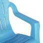 vidaXL Kinder-Gartenstühle 2 Stk. Blau 37x34x44 cm PP Holzoptik vidaXL Kinder-Gartenstühle 2 Stk. Blau 37x34x44 cm PP Holzoptik