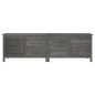 vidaXL Gartentruhe Anthrazit 198,5x50x56,5 cm Massivholz Tanne vidaXL Gartentruhe Anthrazit 198,5x50x56,5 cm Massivholz Tanne
