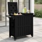 vidaXL 3-in-1 Servierwagen Schwarz Polypropylen vidaXL 3-in-1 Servierwagen Schwarz Polypropylen