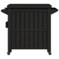 vidaXL 3-in-1 Servierwagen Schwarz Polypropylen vidaXL 3-in-1 Servierwagen Schwarz Polypropylen