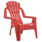 vidaXL Kinder-Gartenstühle 2 Stk. Rot 37x34x44 cm PP Holzoptik vidaXL Kinder-Gartenstühle 2 Stk. Rot 37x34x44 cm PP Holzoptik