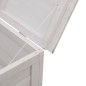 vidaXL Gartentruhe Weiß 99x49,5x58,5 cm Massivholz Tanne vidaXL Gartentruhe Weiß 99x49,5x58,5 cm Massivholz Tanne