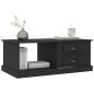 vidaXL Couchtisch Schwarz 90x50x35 cm Holzwerkstoff vidaXL Couchtisch Schwarz 90x50x35 cm Holzwerkstoff
