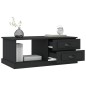 vidaXL Couchtisch Schwarz 90x50x35 cm Holzwerkstoff vidaXL Couchtisch Schwarz 90x50x35 cm Holzwerkstoff