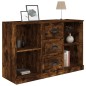 vidaXL Sideboard Räuchereiche 104,5x35,5x67,5 cm Holzwerkstoff vidaXL Sideboard Räuchereiche 104,5x35,5x67,5 cm Holzwerkstoff