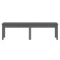 vidaXL Gartenbank 2-Sitzer Grau 159,5x44x45 cm Massivholz Kiefer vidaXL Gartenbank 2-Sitzer Grau 159,5x44x45 cm Massivholz Kiefer