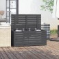 vidaXL Gartenbox Grau 101x50,5x46,5 cm Massivholz Kiefer vidaXL Gartenbox Grau 101x50,5x46,5 cm Massivholz Kiefer