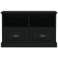 vidaXL TV-Schrank Schwarz 80x35x50 cm Holzwerkstoff vidaXL TV-Schrank Schwarz 80x35x50 cm Holzwerkstoff