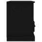 vidaXL TV-Schrank Schwarz 80x35x50 cm Holzwerkstoff vidaXL TV-Schrank Schwarz 80x35x50 cm Holzwerkstoff