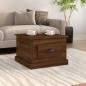 vidaXL Couchtisch Braun Eichen-Optik 50x50x35 cm Holzwerkstoff vidaXL Couchtisch Braun Eichen-Optik 50x50x35 cm Holzwerkstoff