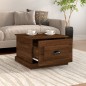 vidaXL Couchtisch Braun Eichen-Optik 50x50x35 cm Holzwerkstoff vidaXL Couchtisch Braun Eichen-Optik 50x50x35 cm Holzwerkstoff
