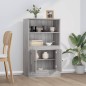 vidaXL Highboard Grau Sonoma 60x35,5x103,5 cm Holzwerkstoff vidaXL Highboard Grau Sonoma 60x35,5x103,5 cm Holzwerkstoff