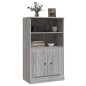 vidaXL Highboard Grau Sonoma 60x35,5x103,5 cm Holzwerkstoff vidaXL Highboard Grau Sonoma 60x35,5x103,5 cm Holzwerkstoff