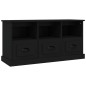 vidaXL TV-Schrank Schwarz 100x35x50 cm Holzwerkstoff vidaXL TV-Schrank Schwarz 100x35x50 cm Holzwerkstoff